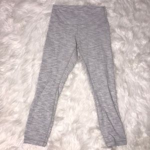 Authentic lulu lemon grey athletic leggings